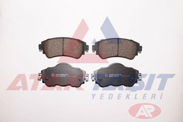 FREN BALATA ON CITROEN C4 (B7) 1.4 2009-