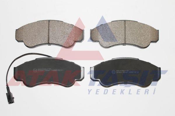 FREN BALATA ON FISLI FIAT DUCATO (244) 2.3 JTD 2002-2006 / DUCATO (244) 2.8 JTD 2002-2006 / CITROEN JUMPER II 2.8 HDI 2002-2006 / PEUGEOT BOXER II 2.0 HDI 2002-2006 / BOXER II 2.8 HDI 2002-2006