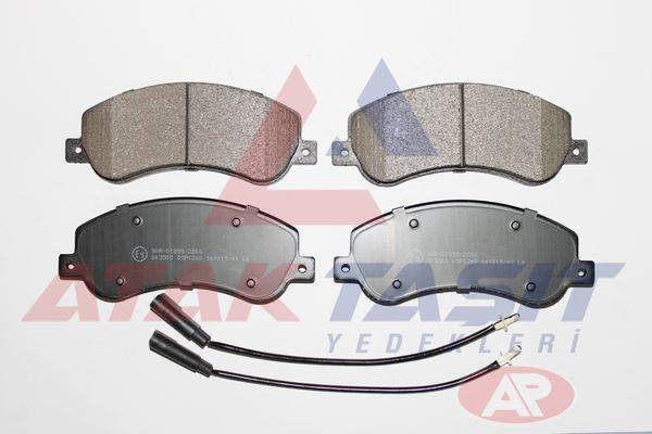 FREN BALATA ON FISLI FORD TRANSIT (V347) 2.4 TDCI - 3.2 TDCI (ARKADAN ITISLI) 2006-2014 / TRANSIT (V348) 2.2 TDCI - 3.2 TDCI 2006-2014 / VW AMAROK 2.0 TDI - 2.0 BITDI - 2.0 TSI 2010-