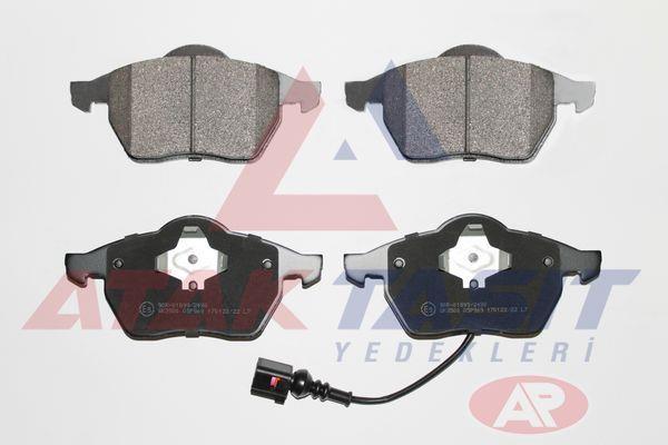 FREN BALATA ON FISLI VOLKSWAGEN GOLF IV 1.9 TDI 1997-2005/ 1.8 T 1997-2005 / BORA 1.8 T 1998-2005/ AUDI A3 1.6 1996-2003/ A3 1.9 TDI 1996-2003/ SEAT LEON 1.9 TDI 1999-2006/ 1.8 20v 1999-2006