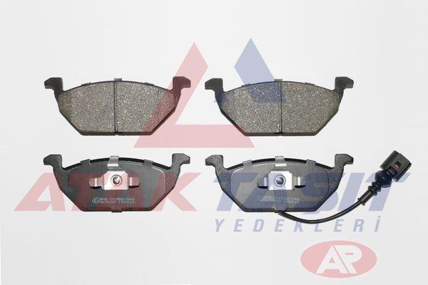 FREN BALATA ON FISLI VW GOLF IV 1.4i 16v 1997-2005/ GOLF IV 1.6i 1997-2005/ GOLF V 1.6i 2003-2009/ BORA 1.4i 16v 1998-2005/ AUDI A3 1.6 1996-2003/ LEON 1.9 TDI 1999-2006