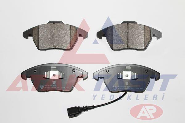 FREN BALATA ON FISLI VW GOLF V 1.4 TSI 2003-2009/ JETTA IV 1.6 TDI 2011-/ SCIROCCO 1.4 TSI 2008-/ CADDY III 2.0 TDI 2004-2015/ LEON 1.4 TSI 2005-2012/ YETI 1.2 TSI 2009-/ SUPERB 1.9 TDI 2002-2010