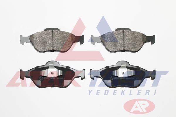 FREN BALATA ON FORD FIESTA V 1.4 TDCI 2001-2008/ 1.6 TDCI 2001-2008/ 1.25i 2001-2008/ 1.4i 16v 2001-2008/ FIESTA IV 1.25i 16v 1996-2002/ 1.4i 16v 1996-2002/ FORD KA 1.2 1996-2008/ KA 1.3 1996-2008