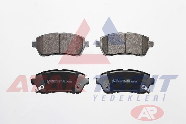 FREN BALATA ON FORD FIESTA VI 2008-2017 / DAIHATSU MATERIA 2006-/ SIRION 2005-/ MAZDA 2 1.5i 2007-2015 / SUZUKI BALENO 2016-/ SWIFT IV-V 2010-