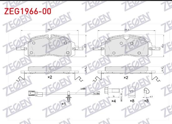 FREN BALATA ON FORD TRANSIT CUSTOM (V710, V363) 2023- (KISA TIP)TRANSPORTER T8 2025-