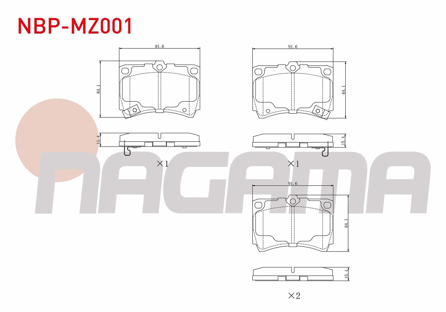 FREN BALATA ON IKAZLI MAZDA 323 III (BF) 1.4 1985-1991 / 1.6 1985-1991/ 323 IV (BG) 1.6i 1989-1994/ 323 V (BA) 1.3i 16v 1994-1998/ 323 V (BA) 1.5i 16v 1994-1998