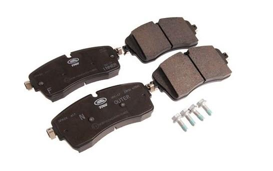 FREN BALATA ON LAND ROVER DISCOVERY V (LR) 2.0 D 2016- / DISCOVERY V (LR) 3.0 2016- / JAGUAR E-PACE 2.0 AWD 2017-