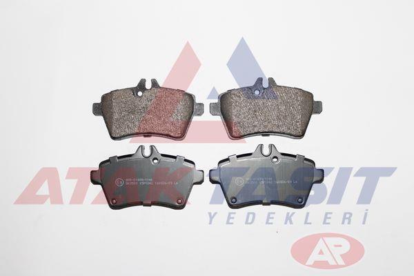 FREN BALATA ON MERCEDES A SERISI A 200 2004-2012/ A 150 2004-2012/ A 160 CDI 2004-2012/ A 170 CDI 2004-2012/ B SERISI B 200 CDI 2005-2011/ B 150 2005-2011/ B 160 2005-2011/ B 180 2005-2011