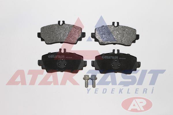 FREN BALATA ON MERCEDES A SERISI (W168) A 160 1997-2004 / (W168) A 170 CDI 1997-2004