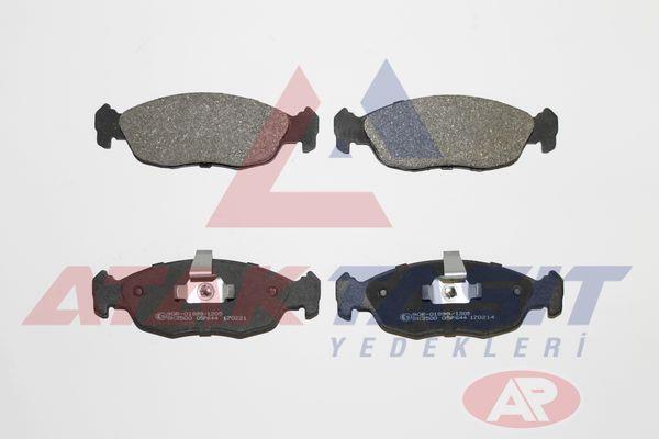 FREN BALATA ON PEUGEOT 106 II 1.4i 1996-2002 / 106 II 1.6i 1996-2002 / XSARA (N1) 1.6 1997-2005 / SAXO 1.4 1996-2004 / 306 1.6i 1993-2002/ 306 1.8i 1993-2002