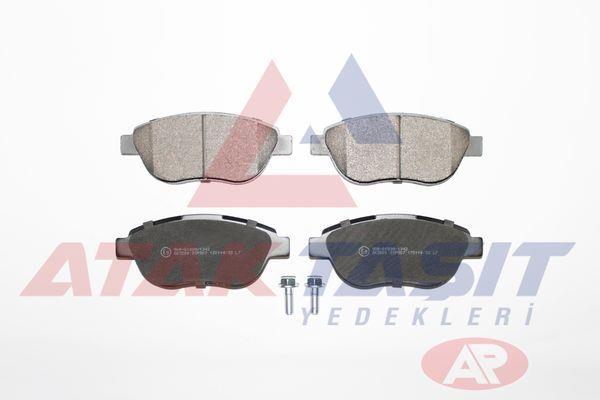 FREN BALATA ON PEUGEOT 307 1.6 2000-2007/ 307 1.6 HDI 2000-2007/ 207 1.4i 2006-2012/ 207 1.6i 16v 2006-2012/ 207 1.6 HDI 2006-2012/ CITROEN C4 1.6 2004-2009/ C4 1.6 HDI 2004-2009