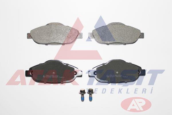 FREN BALATA ON PEUGEOT 308 (4A,4C) 1.6 HDI - 1.6 VTI - 1.6 THP 2007-2013/3008 1.6 HDI - 1.6 2009-/5008 1.6 HDI 110 HP 2009-