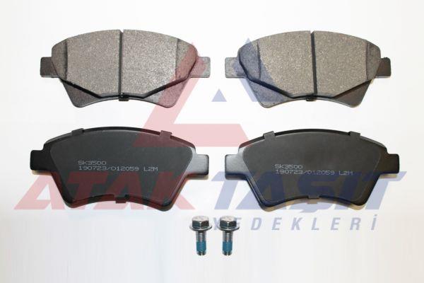 FREN BALATA ON RENAULT MEGANE II (BM0/1,CM0/1) 1.5 DCI 2002-2008 / MEGANE II 1.6i 16v 2002-2008 / SCENIC II (JM0/1) 1.5 DCI 2003-2009 / SCENIC II 1.6i 16v 2003-2009