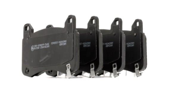 FREN BALATA ON TESLA MODEL Y 2019- / MODEL 3 2018-