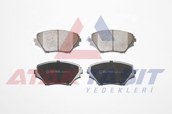 FREN BALATA ON TOYOTA RAV4 II (CLA2_, XA2_, ZCA2_, ACA2_) 1.8 VVT-I 2000-2006/ RAV4 II 2.0 D 2000-2006 / RAV4 II 2.0 D-4D 2000-2006 / RAV4 II 2.0 VVT-I 2000-2006 / RAV4 II 2.2 D-4D 2000-2006