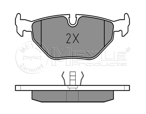 FREN BALATASI ARKA  E34