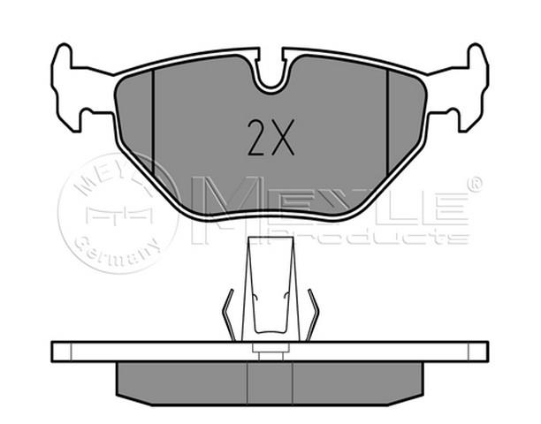 FREN BALATASI ARKA  E39