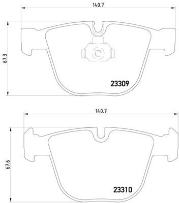 FREN BALATASI ARKA 740D-745-760 E65