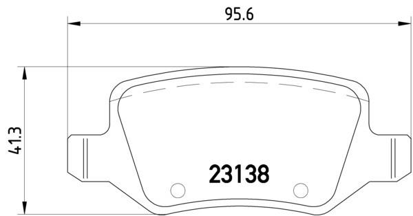 FREN BALATASI ARKA B150/180CDİ/200/200CDİ 169-245