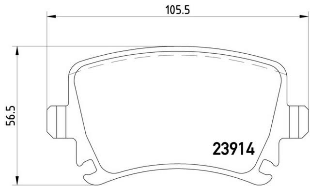 FREN BALATASI ARKA-FİŞSİZ BJB CADDY 3 1.9TDİ
