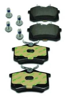 FREN BALATASI ARKA GOLF4-GOLF5-JETTA-PASSAT-A3-TOLEDO-OCTAVİA MEGAN II/FLUENCE/POLO/GOLF/307 1J0698451 1K0698451J WVA20960 GDB1504  3529 GDB1055