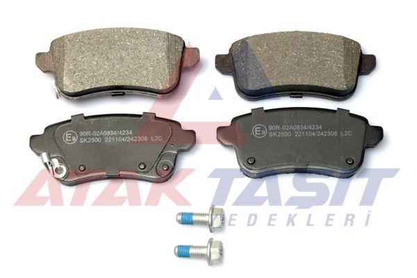 FREN BALATASI ARKA IKAZLI 16mm RENAULT CAPTUR II 2020- / ZOE 2012-