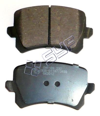 FREN BALATASI ARKA VW TIGUAN 1.4 TSI 2010> /TIGUAN 2.0TDI 2008> / PASSAT (3C2) 1.4TSI 2007>/ PASSAT 1.6 2005>/ PASSAT 2.0 FSI 2005>/PASSAT 2.0 TDI 200
