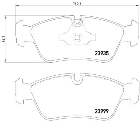 FREN BALATASI ÖN 118-120D E87