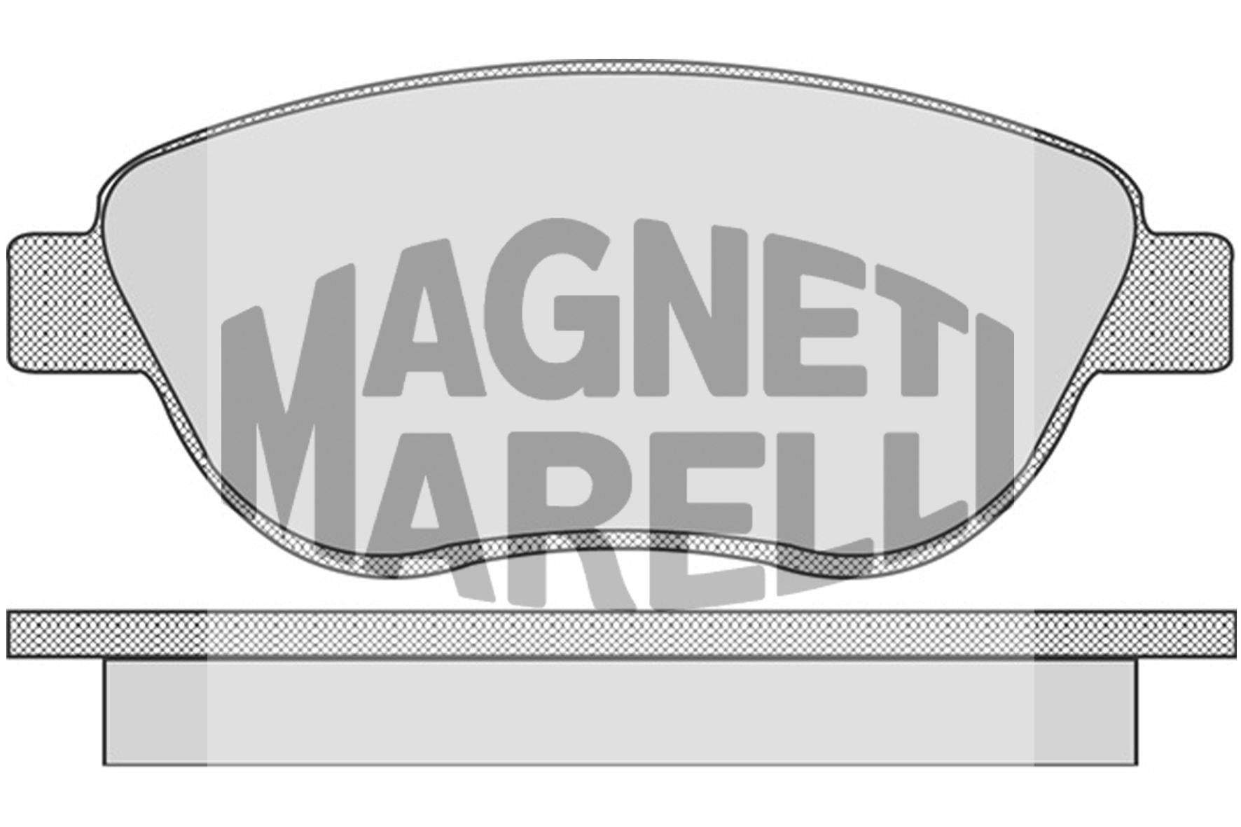 FREN BALATASI ÖN DISK OPEL CORSA D 1.3 MJT DIZEL CITROEN C4 2004> - PEUGEOT 307 1.6 2000> FIAT DOBLO 1.3 MJT 2007>
