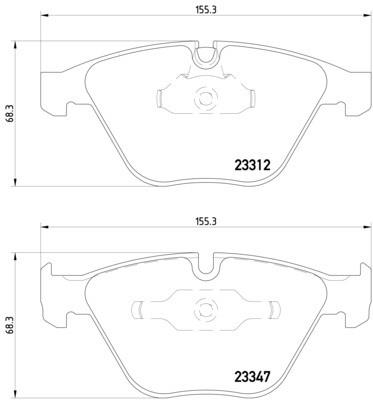 FREN BALATASI ÖN E90-M3 / E92 E60-65