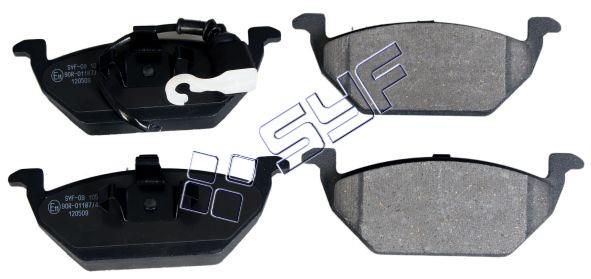 FREN BALATASI ÖN FİŞLİ GOLF 4  BORA 1.4-1.6-1.8- .9SDI (99-03), AUDI A3 1.6 16V, 1.8, 1.9TD (96-03),/CADDY 3 2004> / SKODA OCTAVIA 1.4-1.6