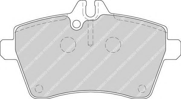 FREN BALATASI ÖN MB_W169-W245 A-B SERİSİ 2004> 19,1mm / 1694200320-1694200720-1694200920