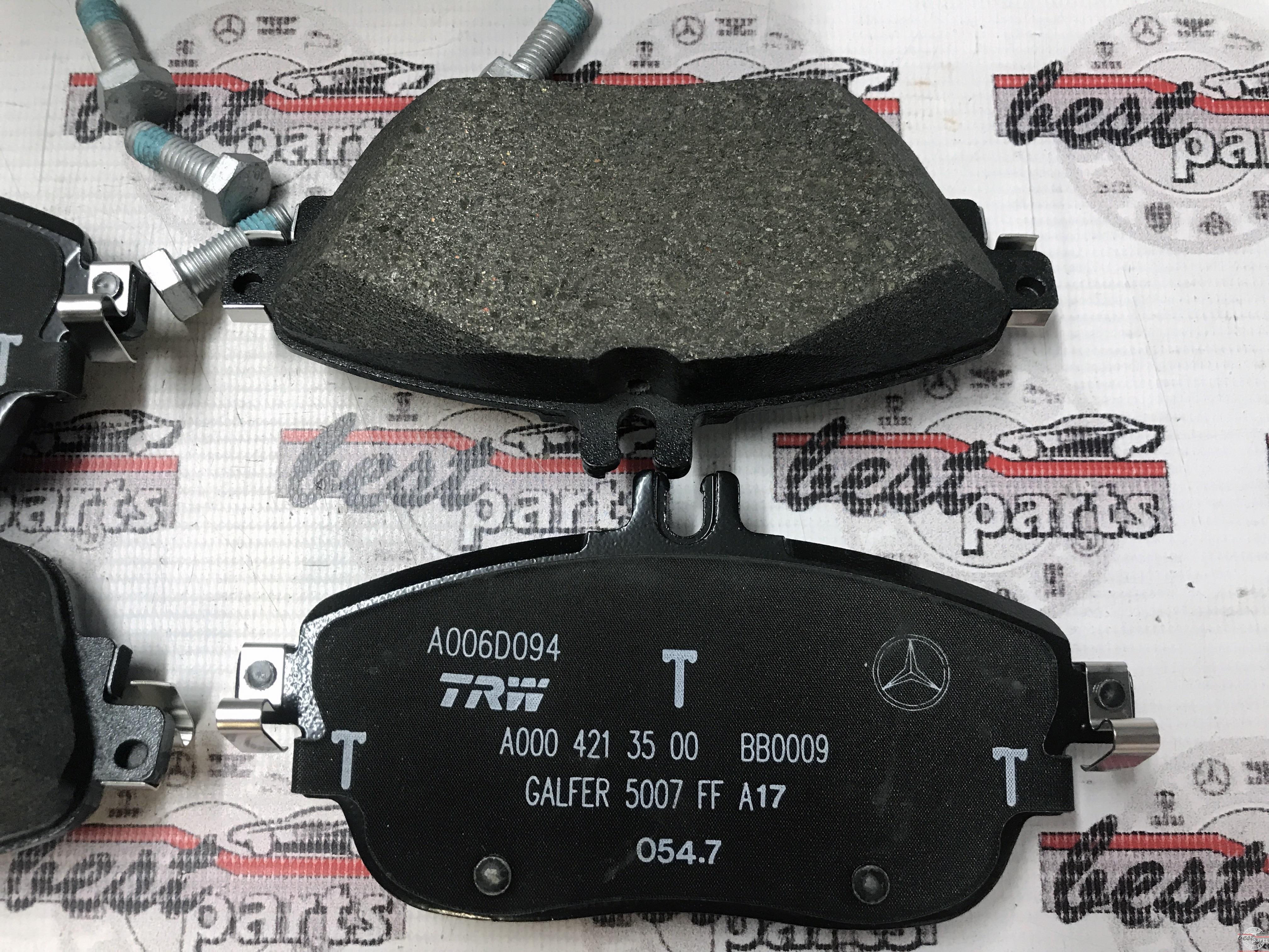FREN BALATASI ÖN SPOR TİP 117-156-176-246