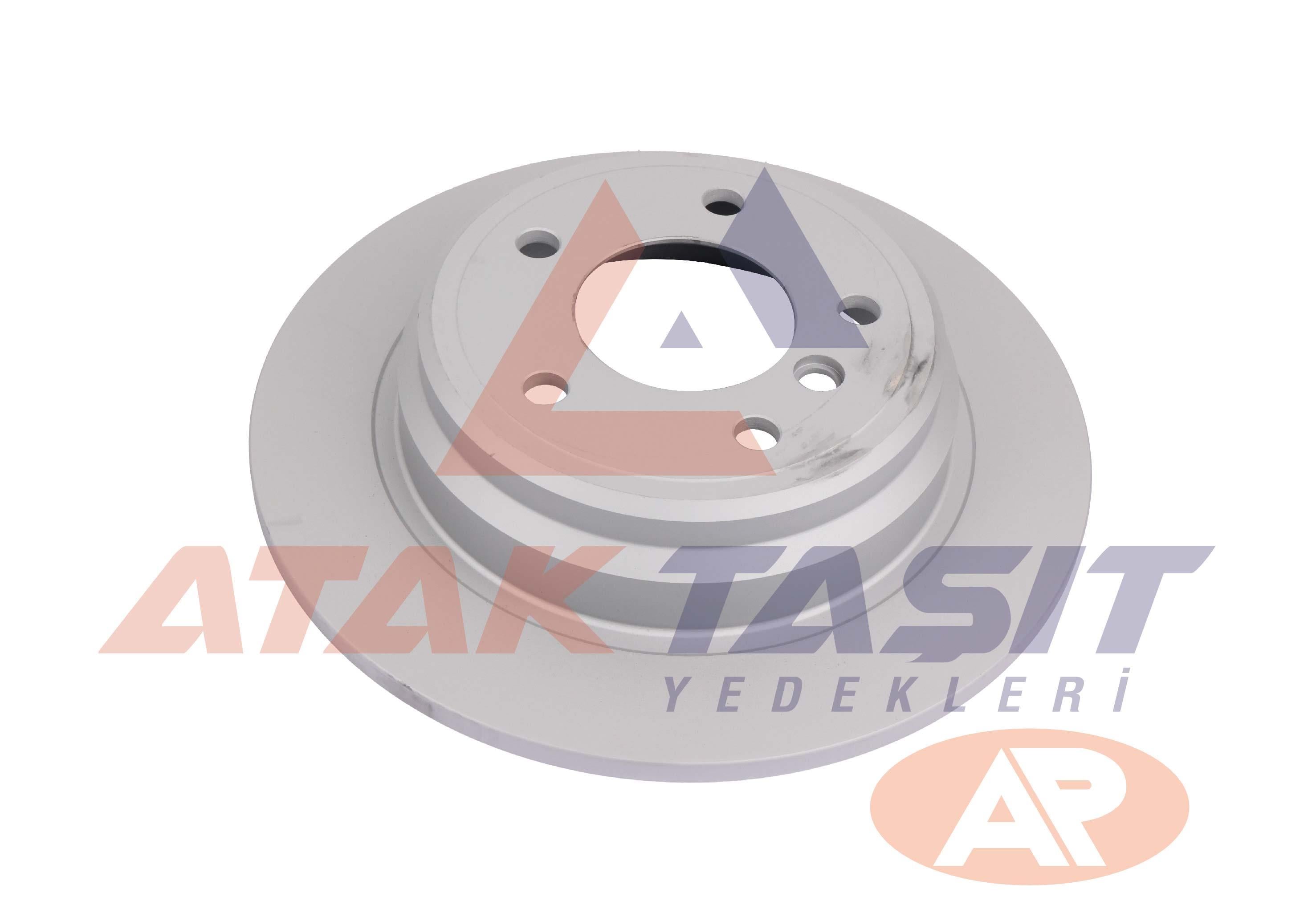 FREN DISKI ARKA DUZ KAPLAMALI BMW 5 SERISI (E39) 520 D 5 BIJON 298X10X75X61 1995-2003