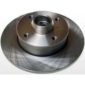 FREN DISKI ARKA DUZ VOLKSWAGEN GOLF IV (1J1) 1.6i 4 BIJON 225,70X10X50,22X71,80 1997-2005-191615601A/B-1HM615601-357615601-6N0615601