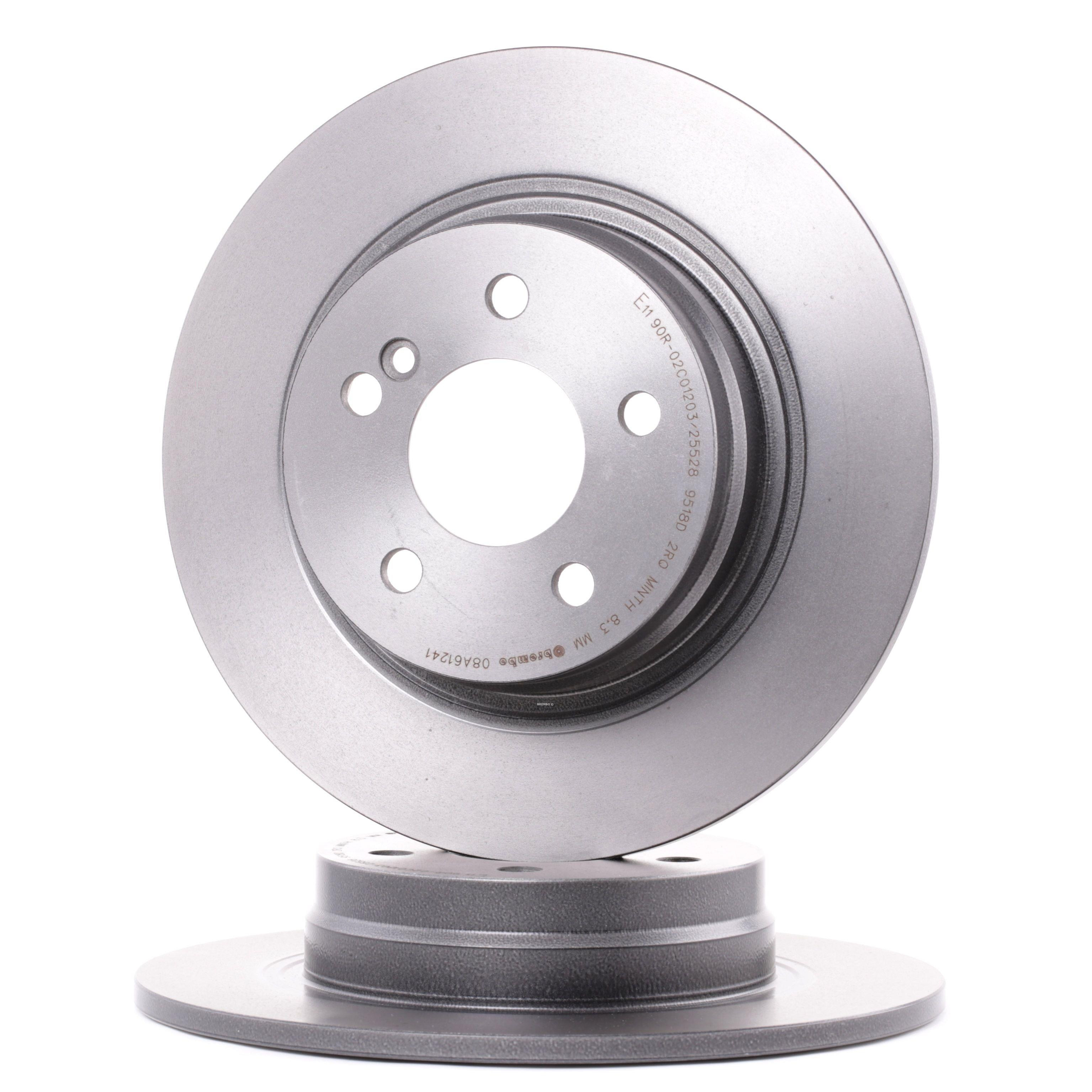 FREN DİSKİ ARKA W204-207 07> A2044230912 A2044231512 92163303 FRD DDF1691C FEBI 30555 TRW DF4805