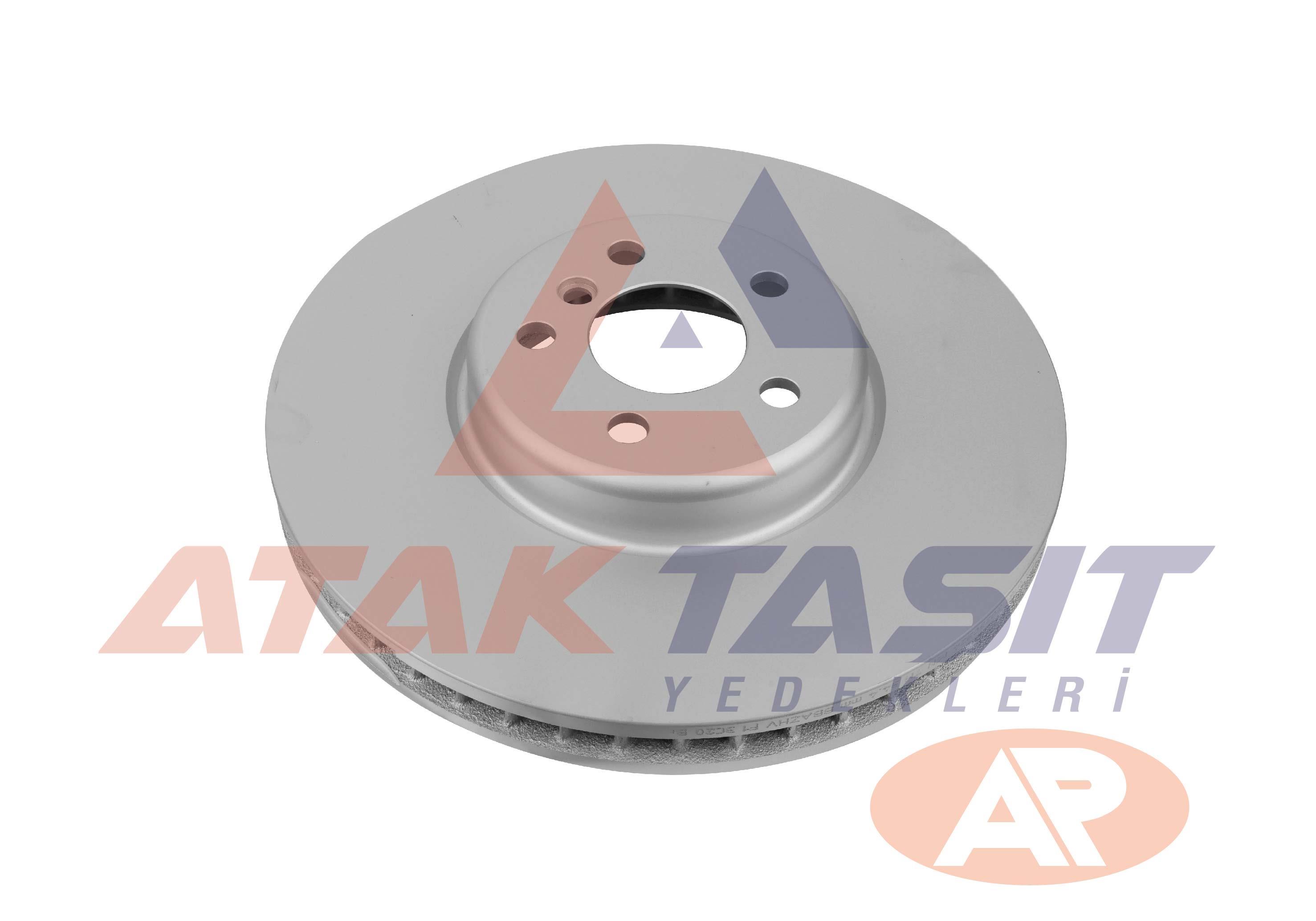 FREN DISKI SOL ON HAVALI KAPLAMALI PERFORMANS DELIKLI 5 BJN 348X36X67X66 BMW 3 SERISI (G20) 2018- / 4 SERISI (G22) 2019- / 5 SERISI (G30) 2016- / 7 SE