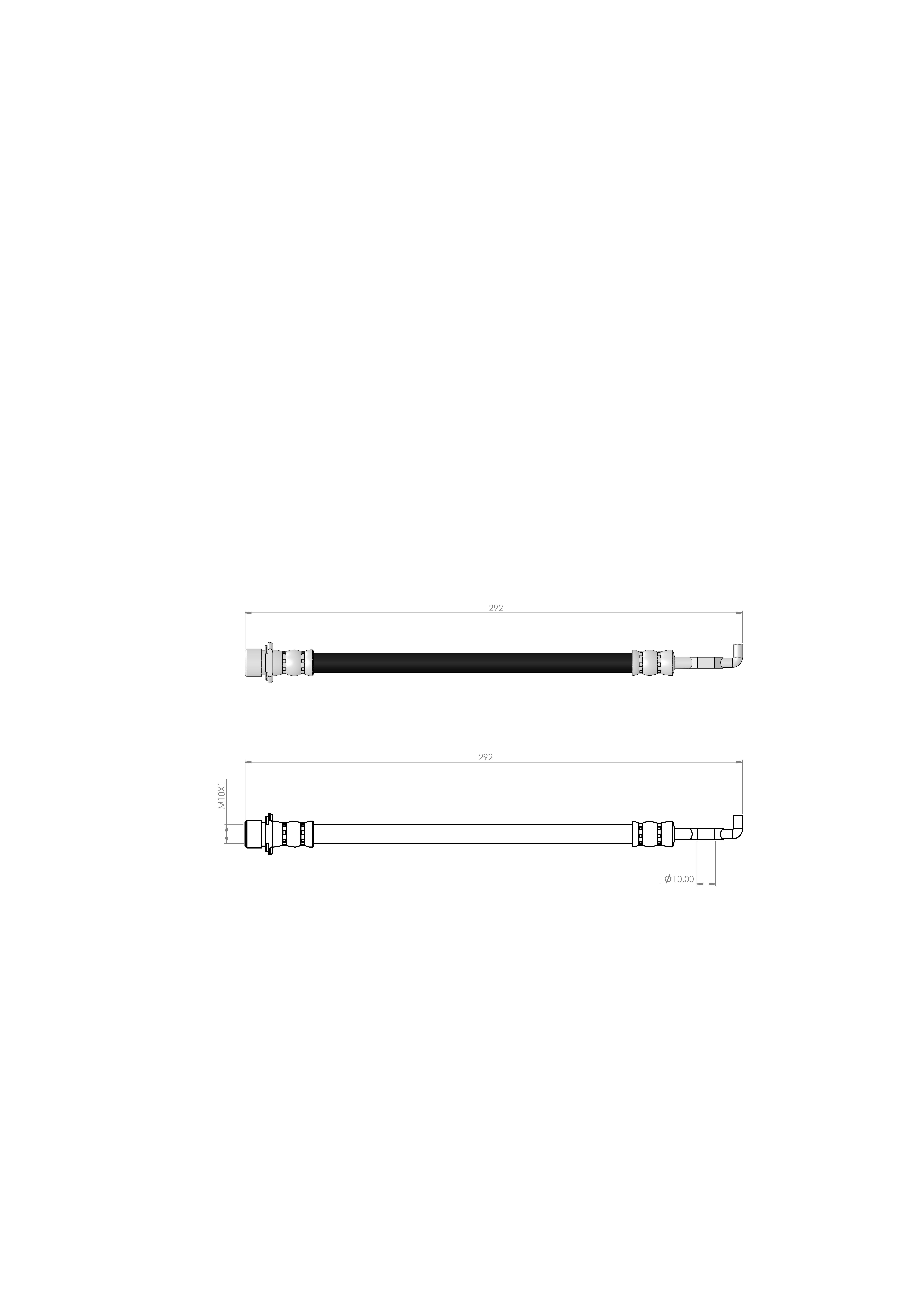 FREN HORTUMU ARKA  DİSK COROLLA E11- EE11HB-ZZE112HB-AE11HB 97-02  9094702C41