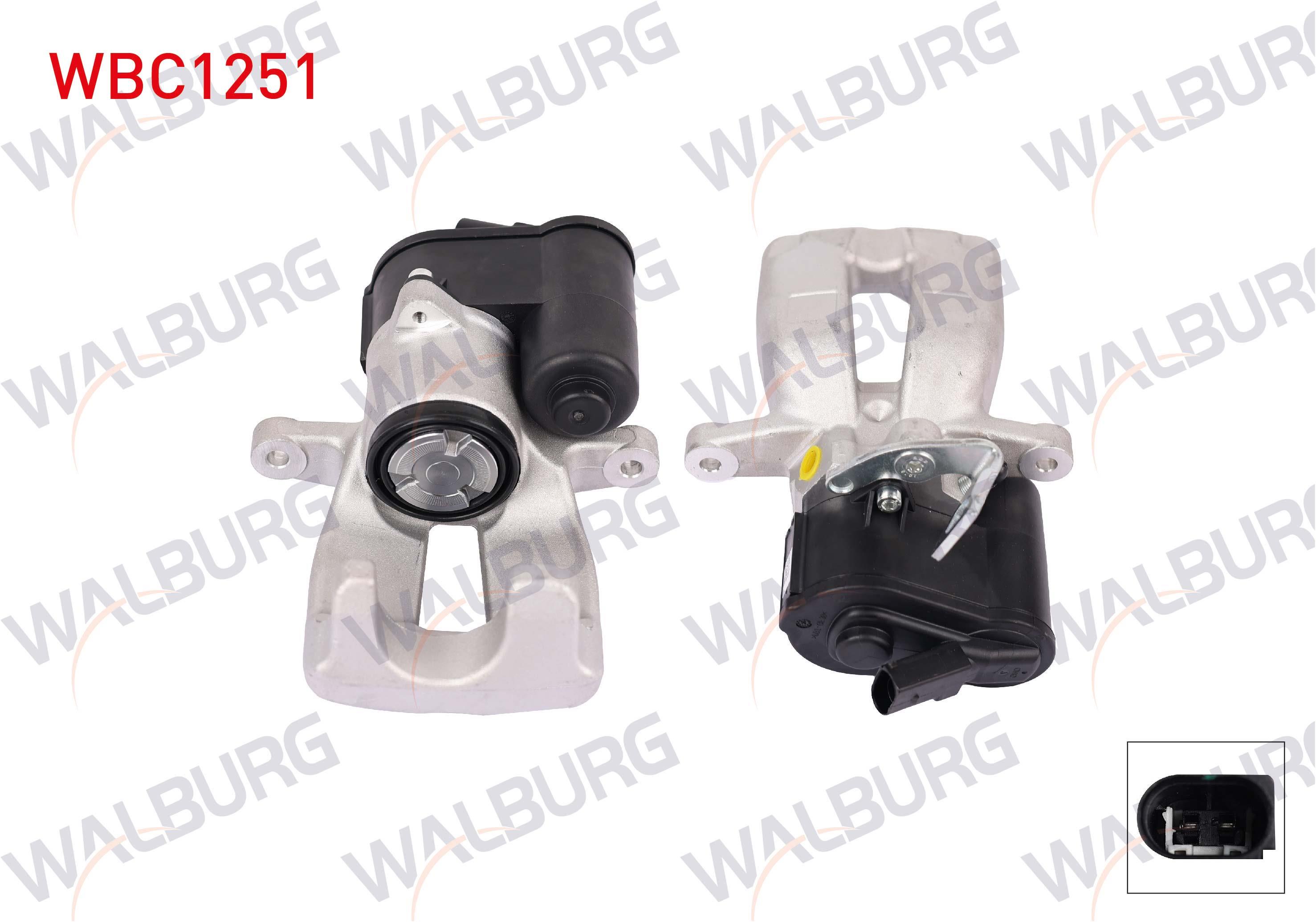 FREN KALIPER ELEKTRONIK SAG ARKA PISTON 41mm DISK 310mm VW CC 2011-2016 / PASSAT 2010-2015