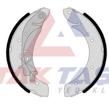 FREN PABUC BALATA ARKA PEUGEOT PARTNER (5,5F) 1.9 D LEVYELI 228X41,5 mm 1996-2008/PARTNER 1.6 HDI- 1996-2008/BERLINGO 1.6 HDI- 2008-/PARTNER 2.0 HDI- 1996-2008/BERLINGO 2.0 HDI- 1996-2008