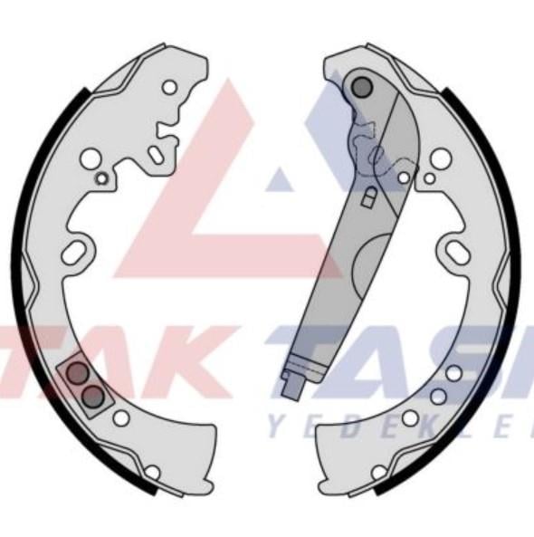 FREN PABUC BALATA ARKA TOYOTA HI-LUX PICK UP (TGN1_GGN2_GGN1_KUN2_KUN1_) 2.5 D-4D 4X4 LEVYELI 295X62 mm 2005- / HILUX PICK UP 2.5 D 2005-2011 / HILUX PICK UP 2.5 D4D 2005-2011
