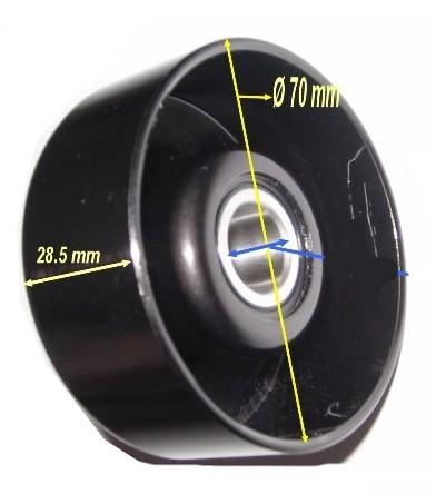 GERGİ MAKARASI (AVARE) VW POLO 2005> 1.4 TDI- AUDI A2 2000-2005 / SEAT / SKODA (SYF-30 517 NİN TEK RULMANI)