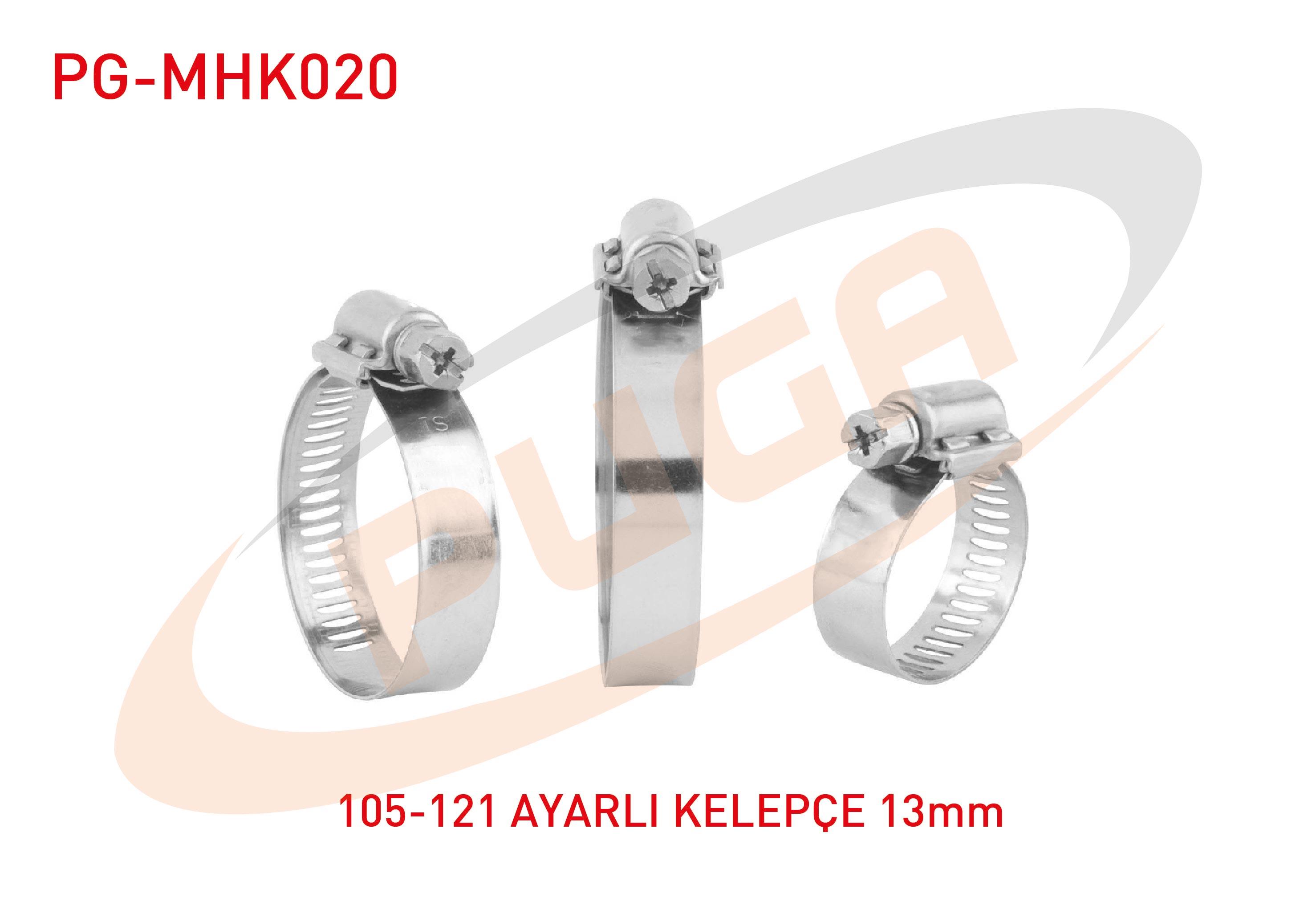 HORTUM KELEPCESI AYARLI 105-121 / 13mm