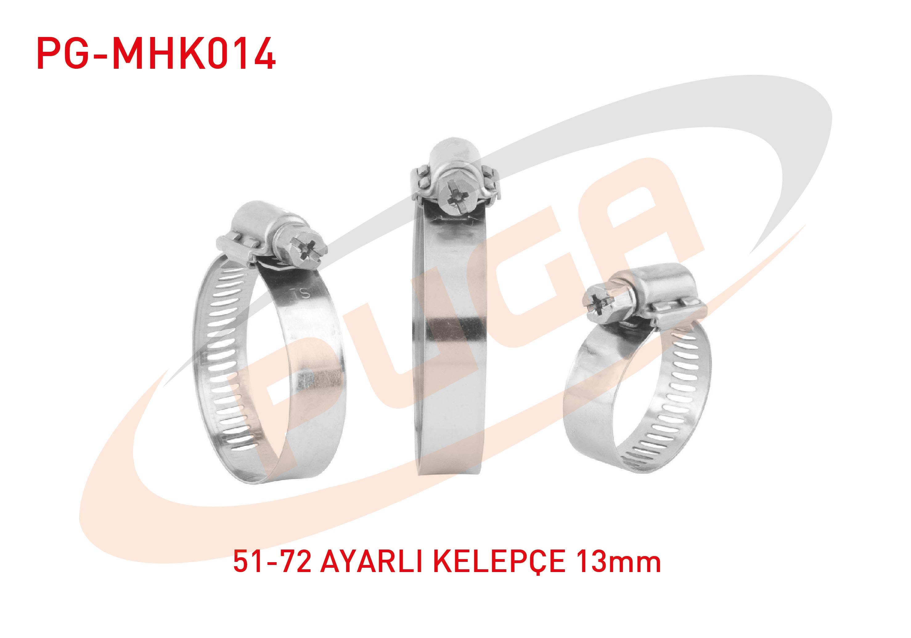 HORTUM KELEPCESI AYARLI 51-72 / 13mm