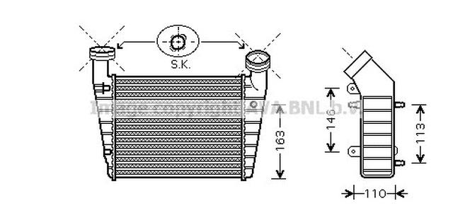 İNTERKOL RADYATÖRÜ AVF  PASSAT 5 1.9TDİ