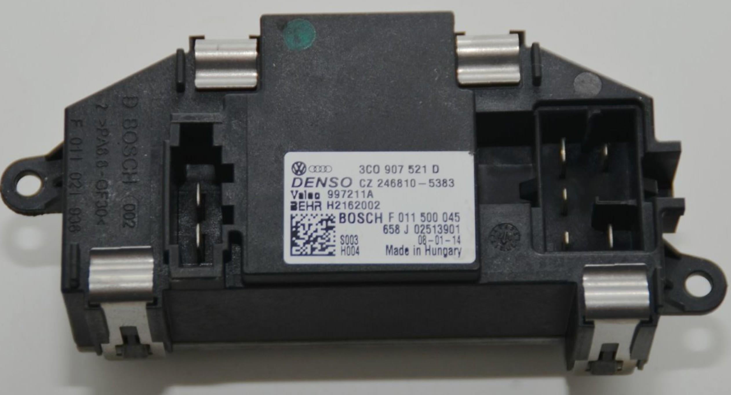 KALORİFER MOTOR REGÜLATÖRÜ GOLF 5-JETTA-PASSAT-CADDY-PASSAT CC-SCİROCCO / 3C0907521F