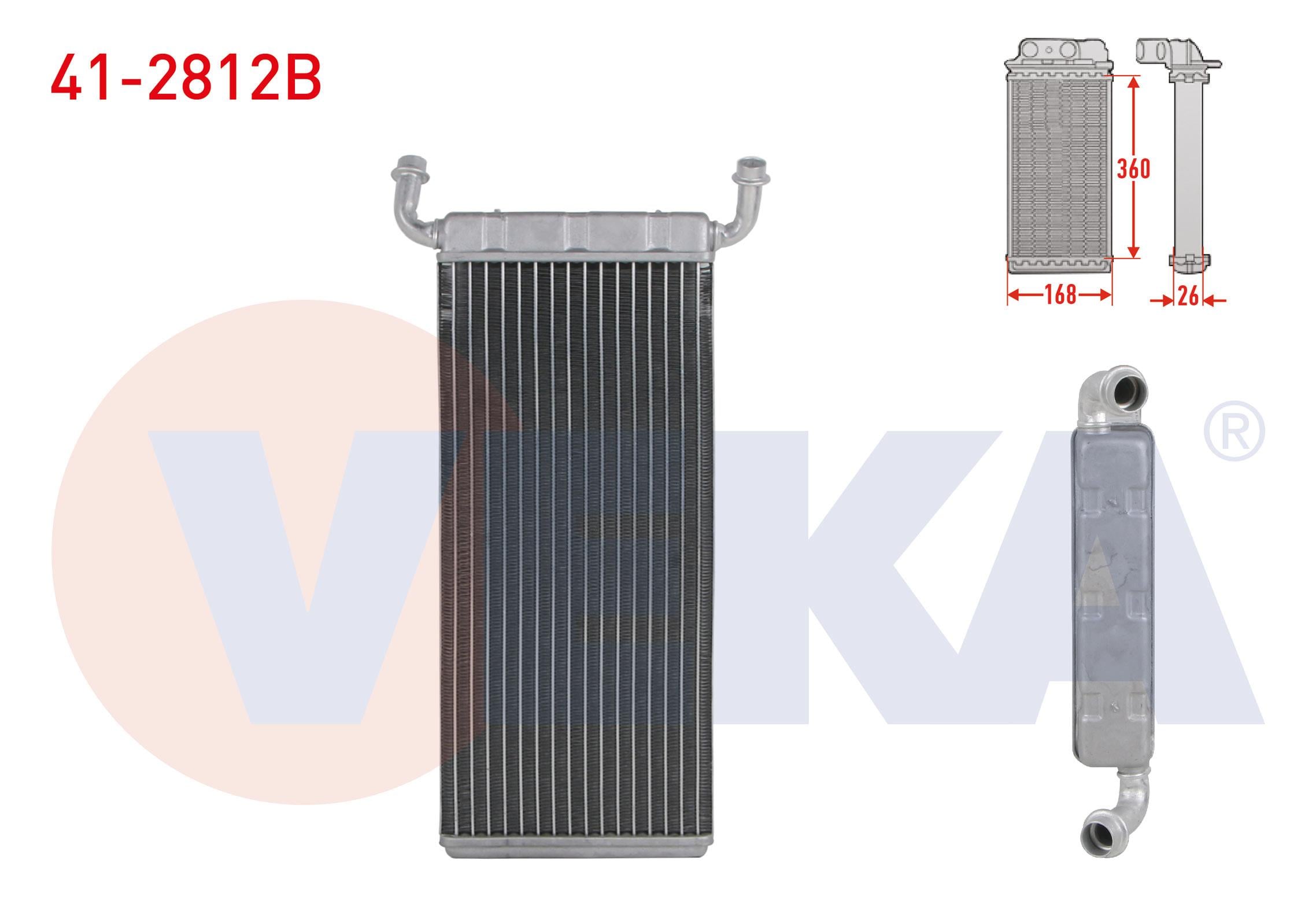 KALORIFER RADYATORU BRAZING MERCEDES VITO (W639) 111 CDI - 113 CDI - 115 CDI - 116 CDI - 110 CDI - 109 CDI 2003-2014/ VIANO (W639) 2.0 CDI - 2.2 CDI 2