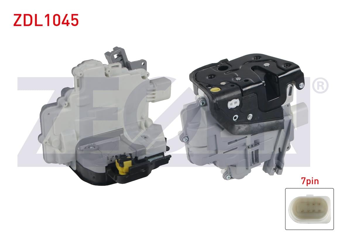 KAPI KILIDI MOTORLU SAG ON 7 PIN AUDI A3 - A6 2003-2012