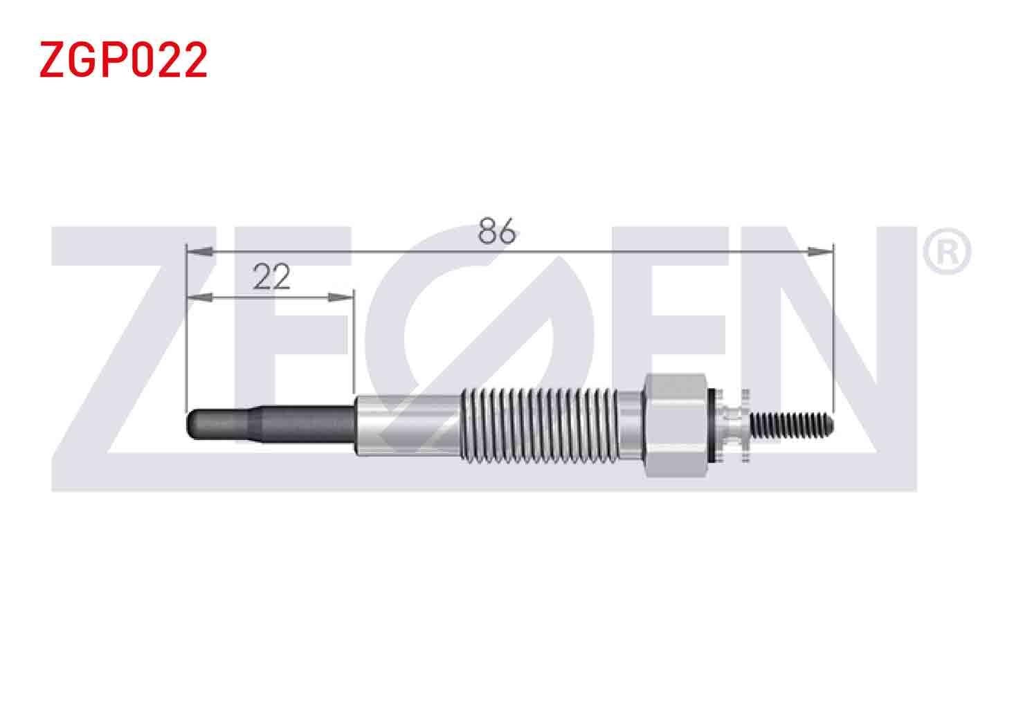 KIZDIRMA BUJI 11V FORD RANGER 2.5TDCI 1999-2002 / SUZUKI GRAND VITARA I (FT,GT) 2.0TDI 1998-2003 / MAZDA E 2200 (SR2) 2.2D 1984-2004 / B SERIES (UF)