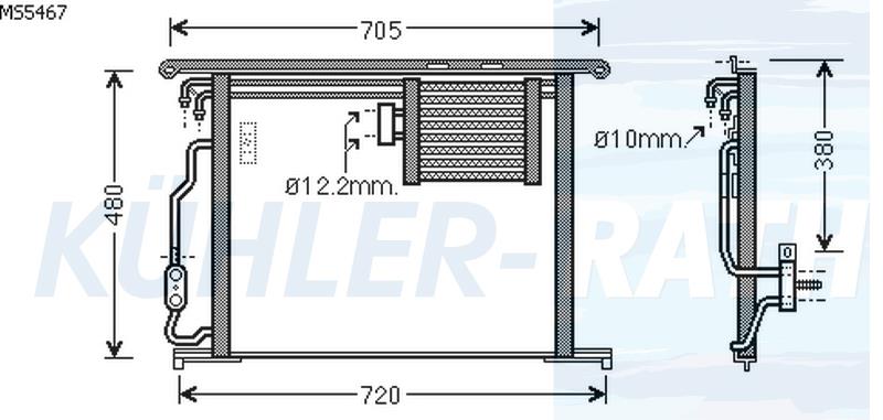 KLİMA RADYATÖRÜ   220